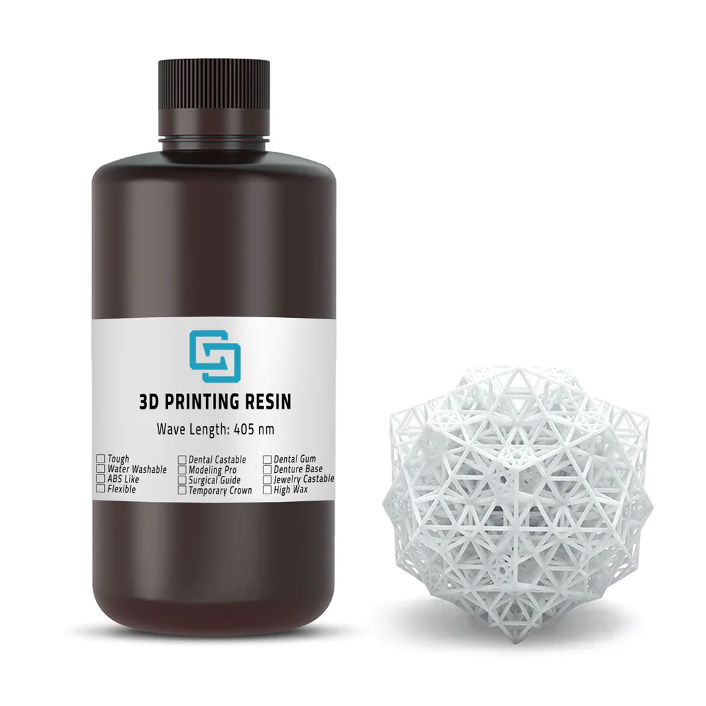 رزين الطباعة ثلاثية الأبعاد مرن Flexible Resin 500g - Image 9